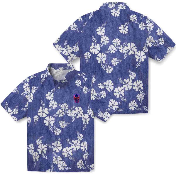 Neon Hibiscus Clusters Hawaiian Shirt Latest Model