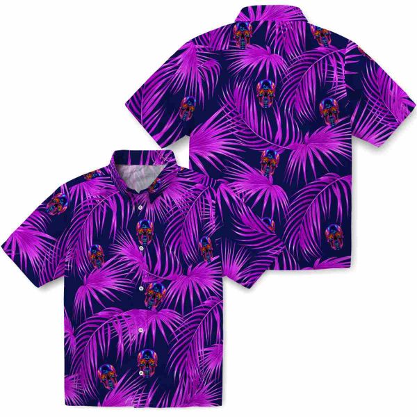 Neon Leafy Palms Hawaiian Shirt Latest Model