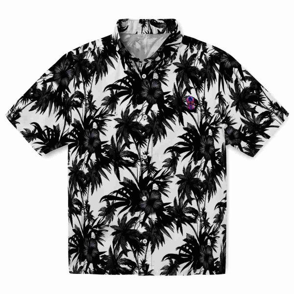 Neon Palm Motifs Hawaiian Shirt Best selling