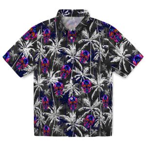 Neon Palm Pattern Hawaiian Shirt Best selling