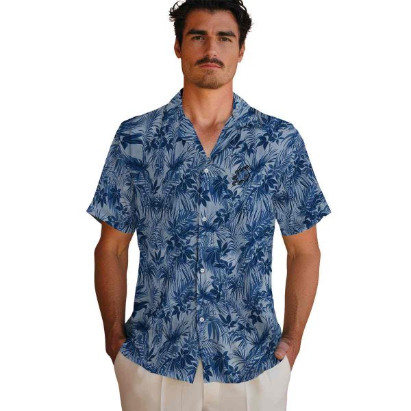 Octopus Leafy Pattern Hawaiian Shirt High quality