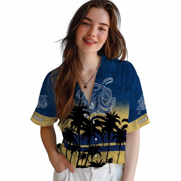 Octopus Sunset Pattern Hawaiian Shirt Trendy