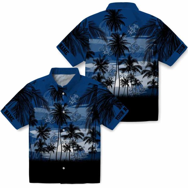 Octopus Sunset Scene Hawaiian Shirt Latest Model