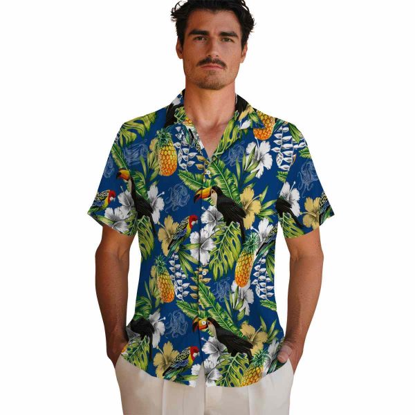 Octopus Tropical Toucan Hawaiian Shirt High quality