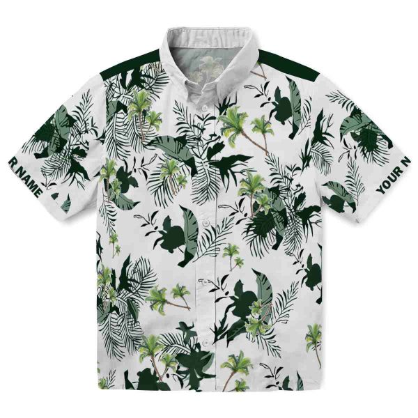 Palm Tree Botanical Theme Hawaiian Shirt Best selling