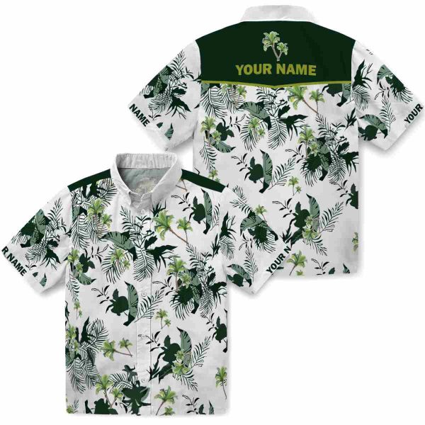 Palm Tree Botanical Theme Hawaiian Shirt Latest Model