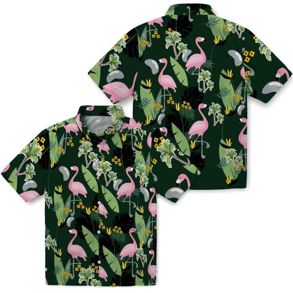 Palm Tree Flamingo Leaves Hawaiian Shirt Latest Model