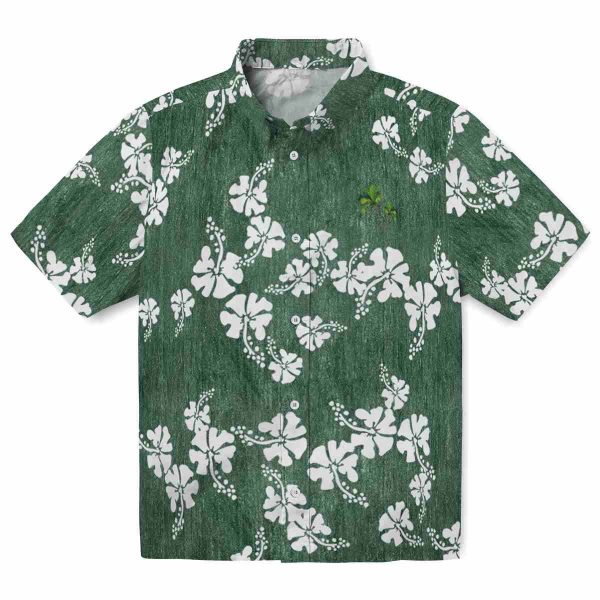 Palm Tree Hibiscus Clusters Hawaiian Shirt Best selling