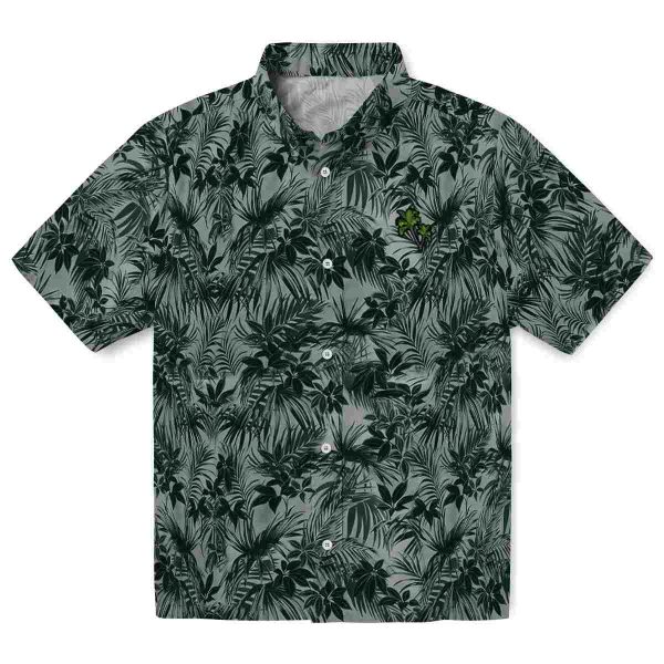 Palm Tree Leafy Pattern Hawaiian Shirt Best selling