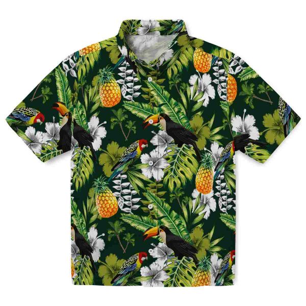 Palm Tree Tropical Toucan Hawaiian Shirt Best selling