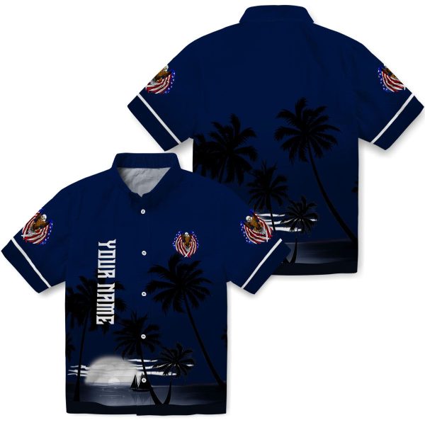 Patriotic Beach Sunset Hawaiian Shirt Latest Model