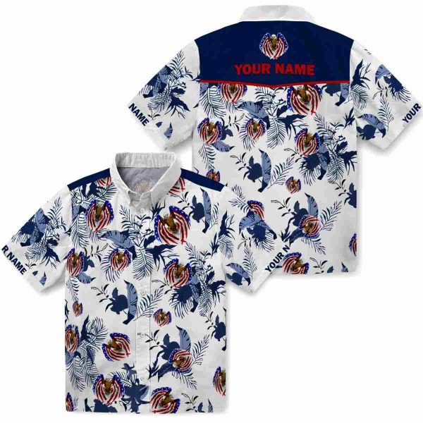 Patriotic Botanical Theme Hawaiian Shirt Latest Model