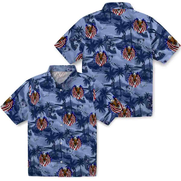 Patriotic Coastal Palms Hawaiian Shirt Latest Model