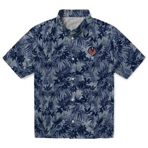 Patriotic Leafy Pattern Hawaiian Shirt Best selling