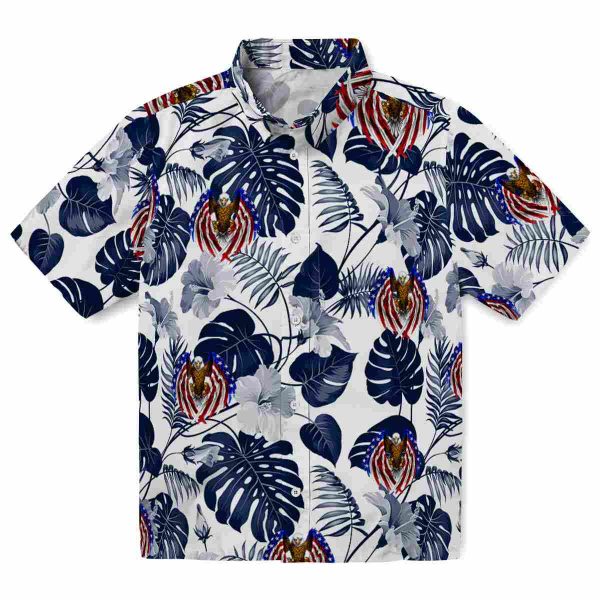 Patriotic Tropical Plants Hawaiian Shirt Best selling