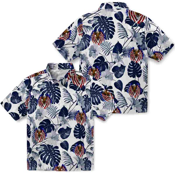 Patriotic Tropical Plants Hawaiian Shirt Latest Model