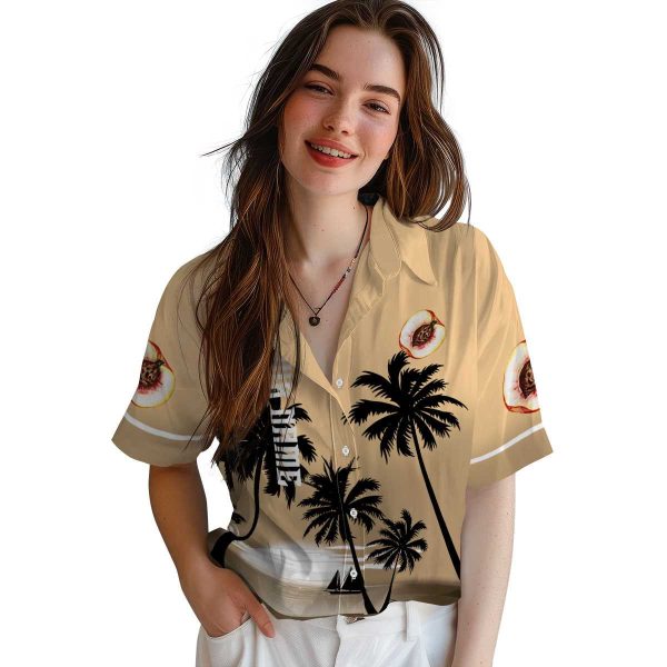 Peach Beach Sunset Hawaiian Shirt Trendy