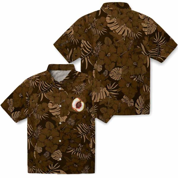 Peach Jungle Vibes Hawaiian Shirt Latest Model