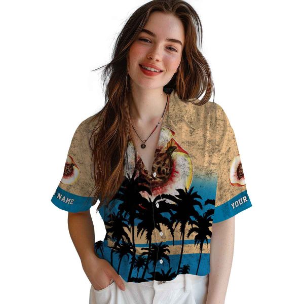 Peach Sunset Pattern Hawaiian Shirt Trendy