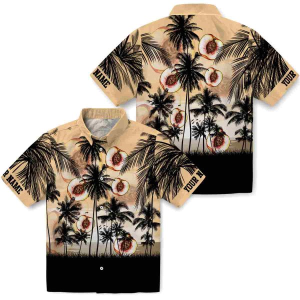 Peach Sunset Scene Hawaiian Shirt Latest Model