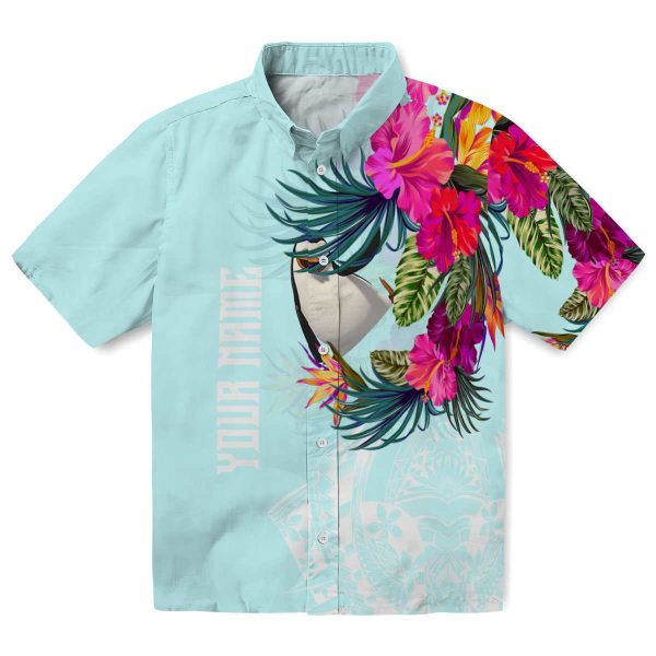 Penguin Floral Polynesian Hawaiian Shirt Best selling