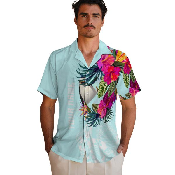 Penguin Floral Polynesian Hawaiian Shirt High quality