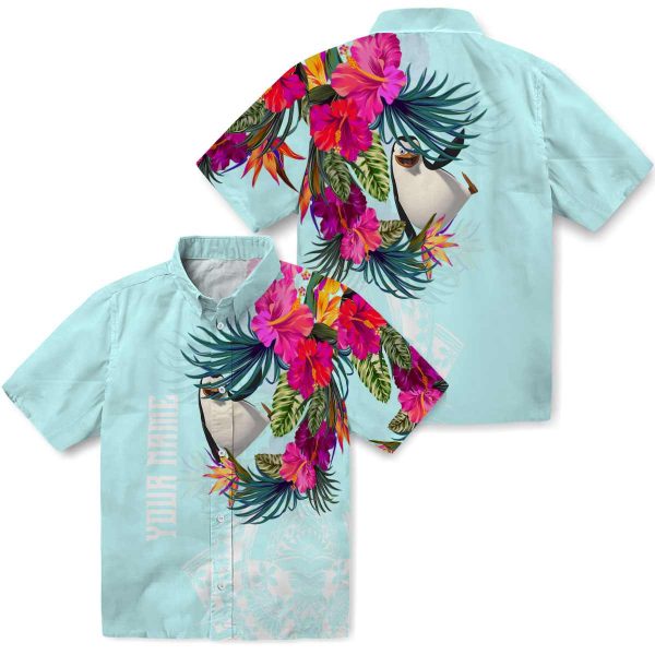 Penguin Floral Polynesian Hawaiian Shirt Latest Model