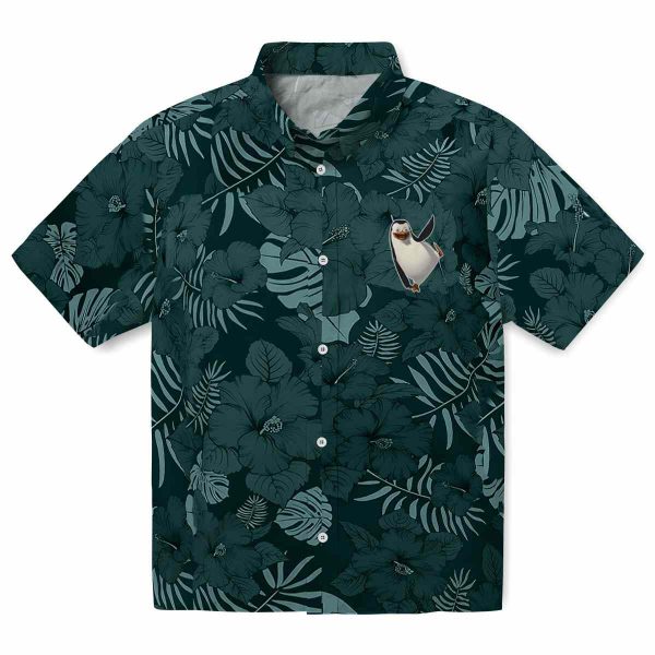 Penguin Jungle Vibes Hawaiian Shirt Best selling