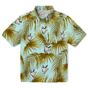 Penguin Leafy Palms Hawaiian Shirt Best selling