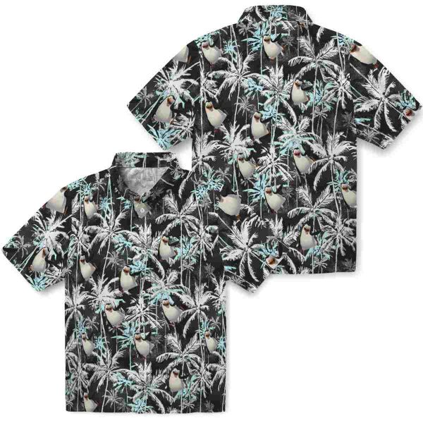 Penguin Palm Pattern Hawaiian Shirt Latest Model