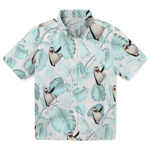 Penguin Tropical Plants Hawaiian Shirt Best selling