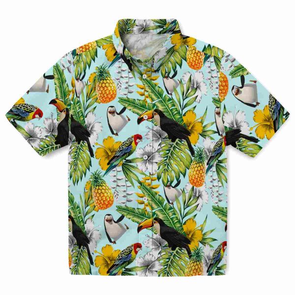 Penguin Tropical Toucan Hawaiian Shirt Best selling