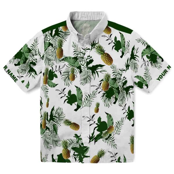 Pineapple Botanical Theme Hawaiian Shirt Best selling