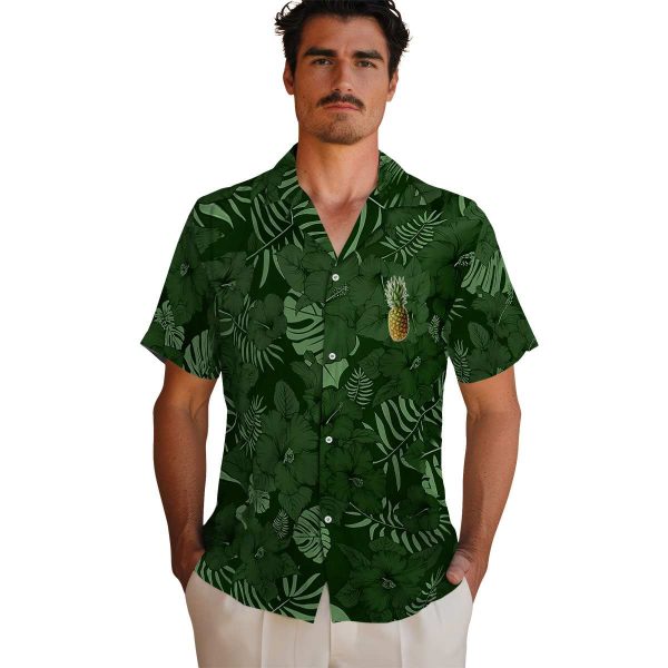 Pineapple Jungle Vibes Hawaiian Shirt High quality