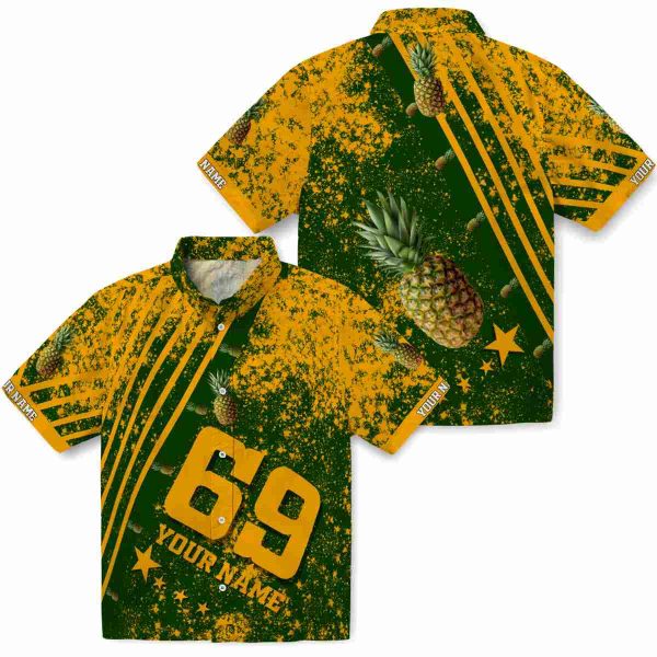 Pineapple Star Stripes Hawaiian Shirt Latest Model