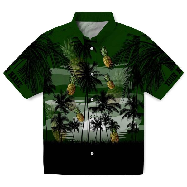 Pineapple Sunset Scene Hawaiian Shirt Best selling