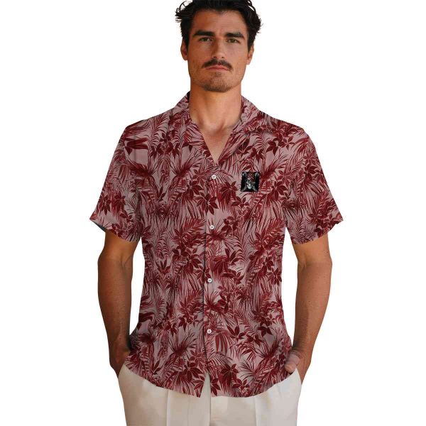 Pirate Leafy Pattern Hawaiian Shirt High quality