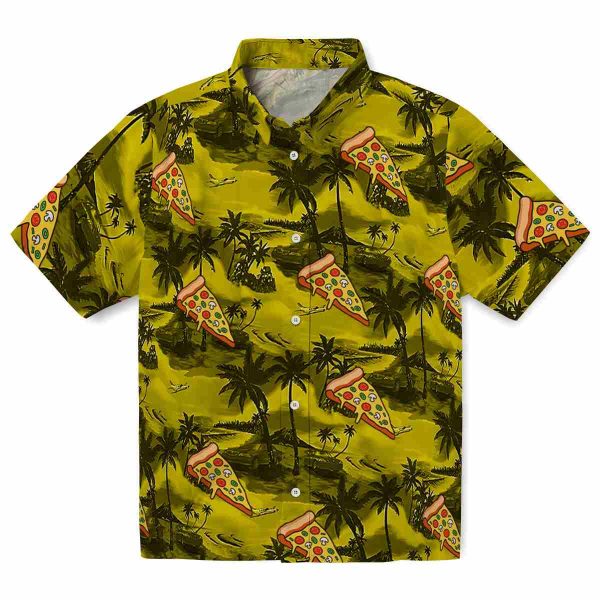 Pizza Coastal Palms Hawaiian Shirt Best selling