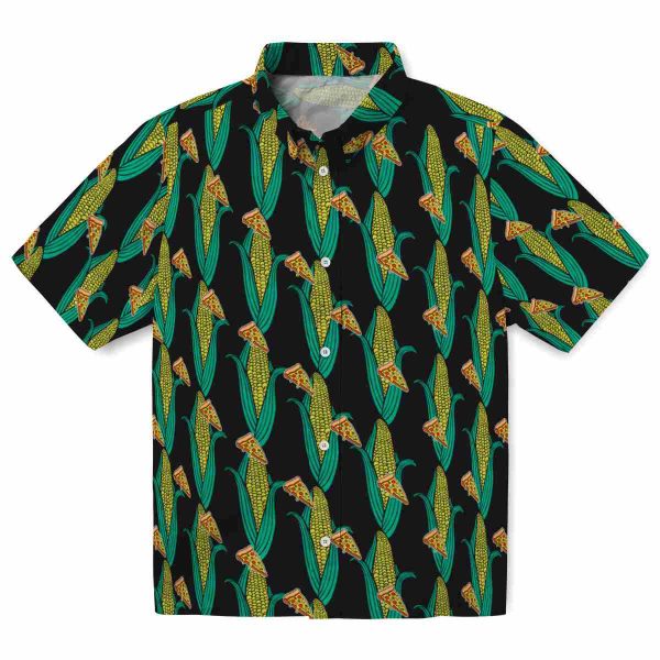 Pizza Corn Motifs Hawaiian Shirt Best selling