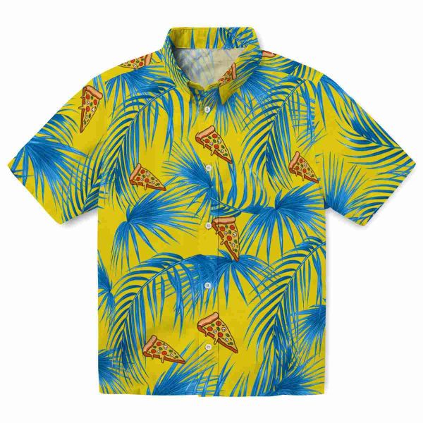 Pizza Leafy Palms Hawaiian Shirt Best selling