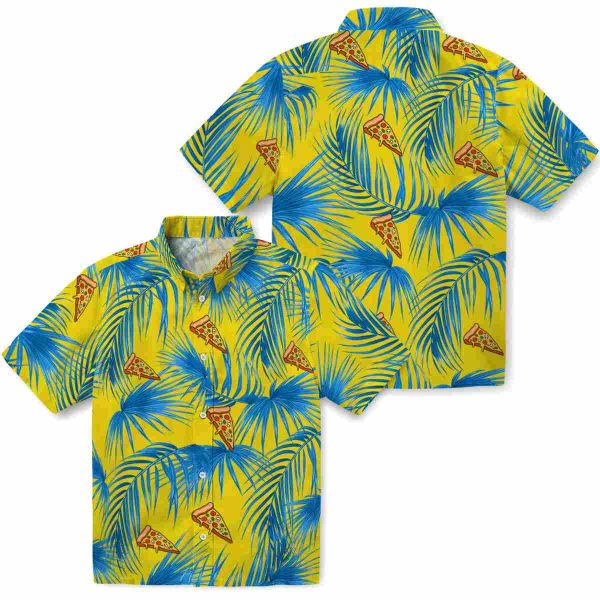 Pizza Leafy Palms Hawaiian Shirt Latest Model