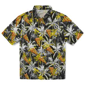 Pizza Palm Pattern Hawaiian Shirt Best selling