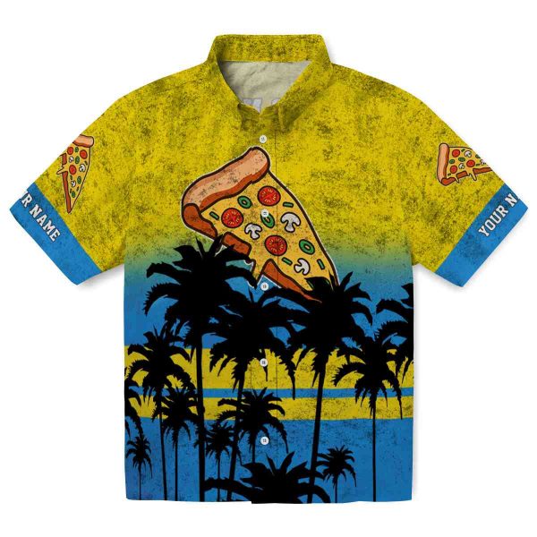 Pizza Sunset Pattern Hawaiian Shirt Best selling