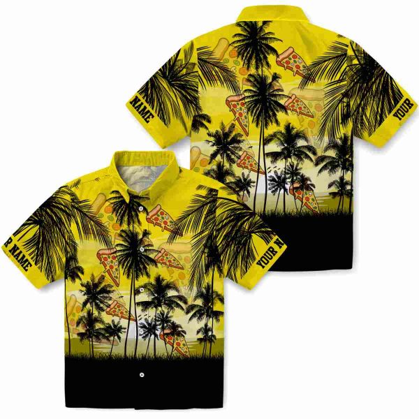 Pizza Sunset Scene Hawaiian Shirt Latest Model