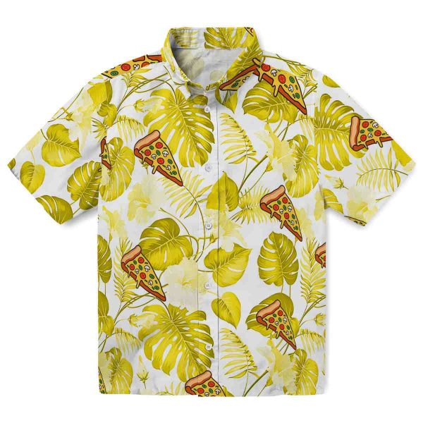 Pizza Tropical Plants Hawaiian Shirt Best selling