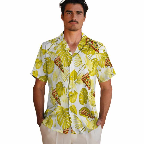 Pizza Tropical Plants Hawaiian Shirt High quality