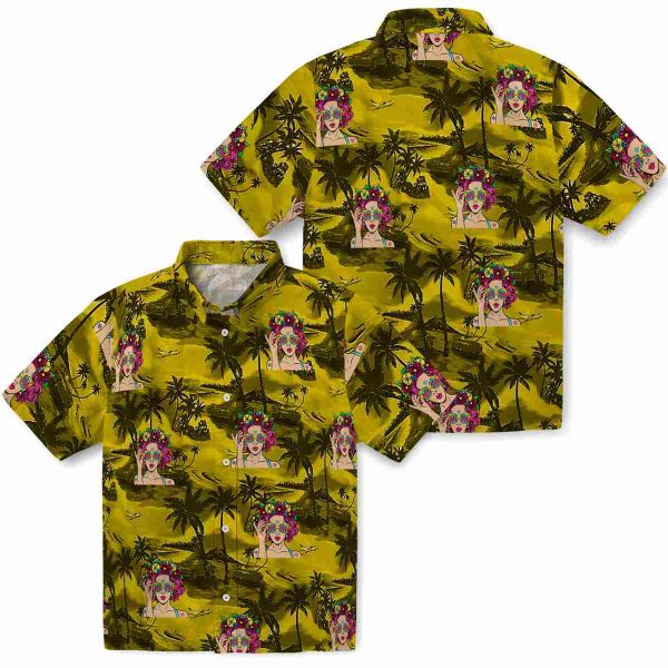 Pop Coastal Palms Hawaiian Shirt Latest Model