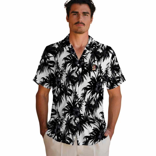 Pop Palm Motifs Hawaiian Shirt High quality