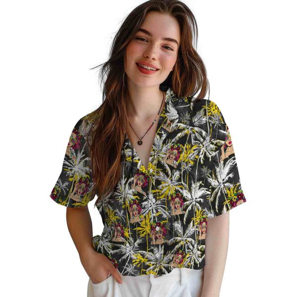 Pop Palm Pattern Hawaiian Shirt Trendy