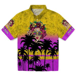 Pop Sunset Pattern Hawaiian Shirt Best selling